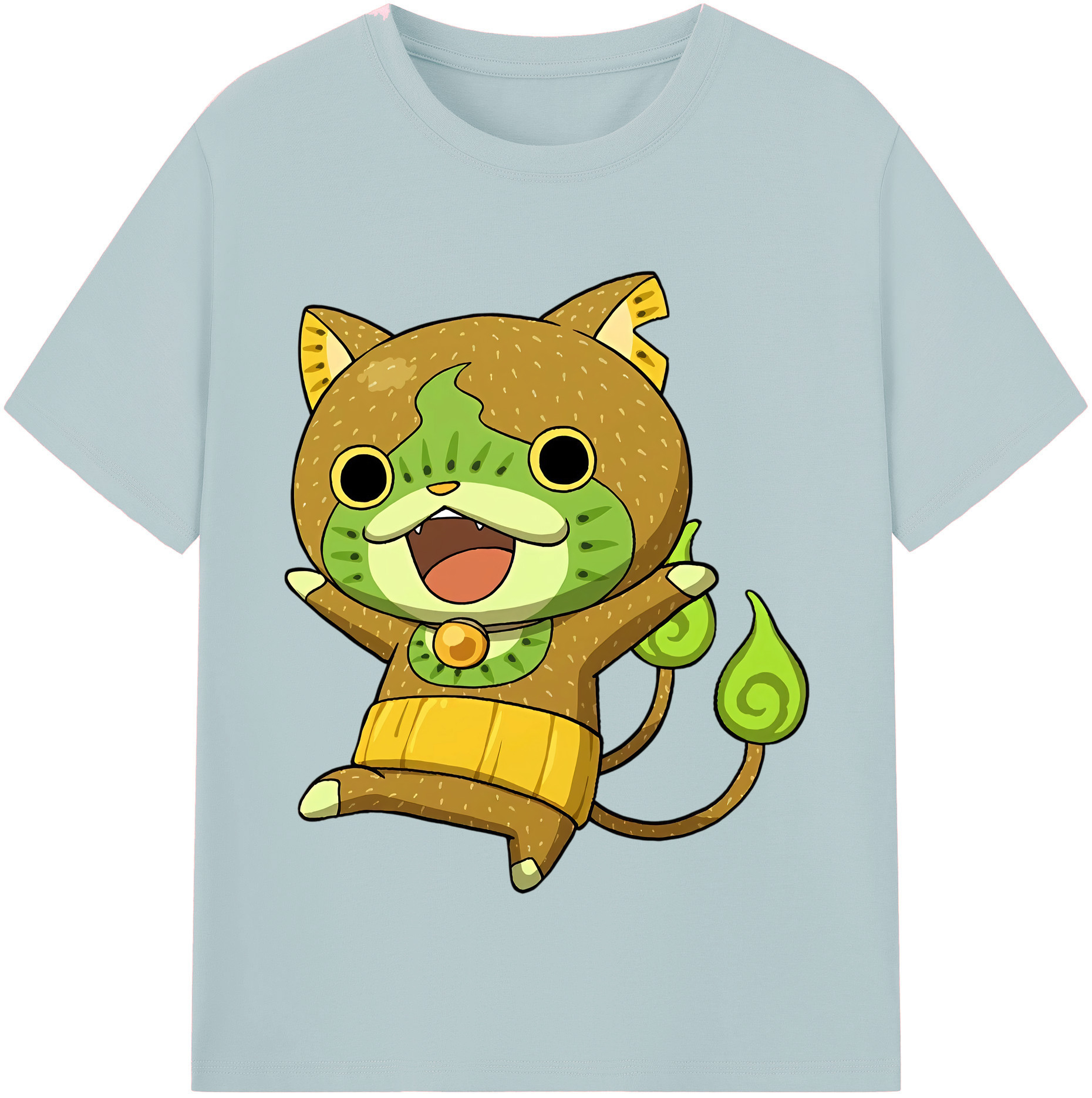 （画像用） 妖怪ウォッチ Yo-kai Watch 綿100％半袖Tシャツ（フロントプリント）